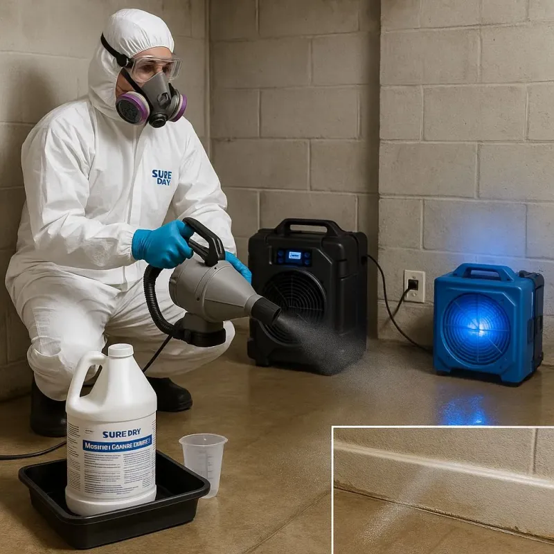 Sanitization and Odor Removal process in Booneville, AR